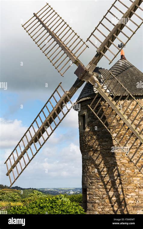 rustic windmill  res stock photography  images alamy
