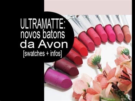 Ultramatte Novos Batons Da Avon Swatches Todas As Cores Infos