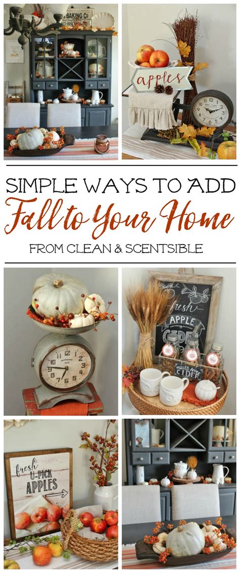 Diy Fall Room Decor Five Easy Inexpensive Ideas Two Birds Home