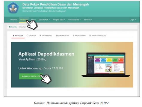 Panduan Aplikasi Dapodikdasmen Terbaru Versi 2019 C