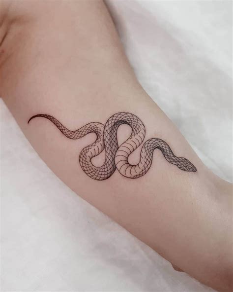 Top 159 Small Snakes Tattoos Spcminer