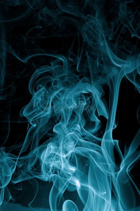 Blue Smoke Abstract Background Stock Photo Image Of Design Burning