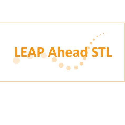 LEAP Ahead STL Logo – Designs for Impact