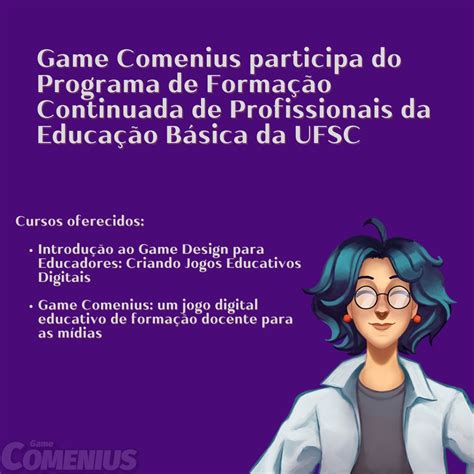 Game Comenius Participa Do Programa De Formação Continuada De