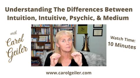 Do You Know The Difference Between A Medium Psychic Intuitive