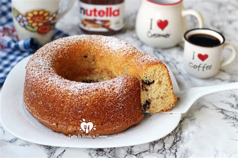 CIAMBELLA DELLA NONNA AL LATTE Variegata Alla Nutella Tutto Fa Brodo