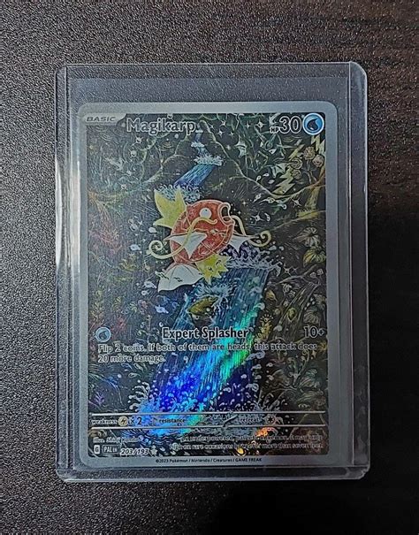 Magikarp Illustration Rare Full Art Paldea Evolved Pokemon Tcg Cards