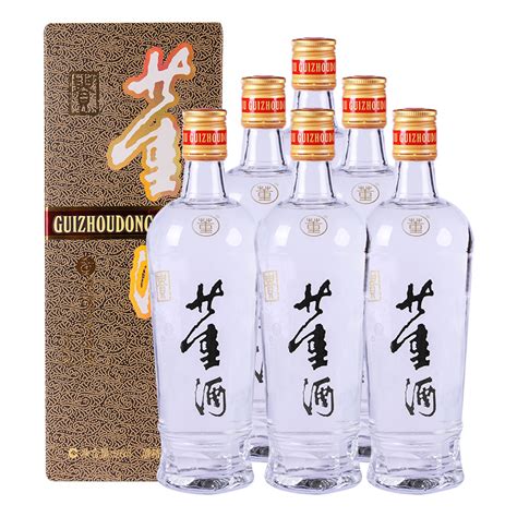 【下单有赠品】老贵董酒54度500ml6瓶热品库性价比 省钱购