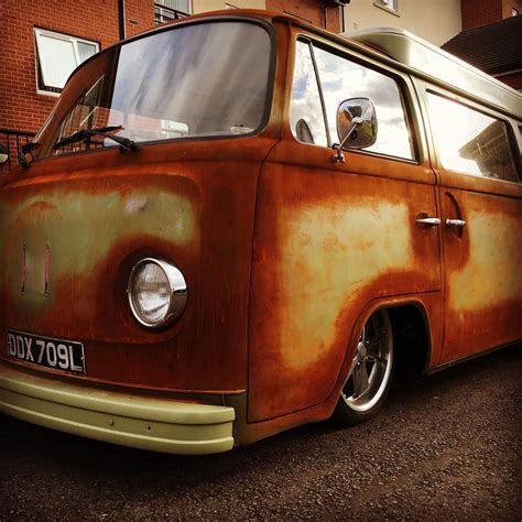 Late Bay Campervan Faux Patina