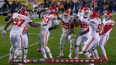 Chiefs penalized for excessive celebration on touchdown that didn't count