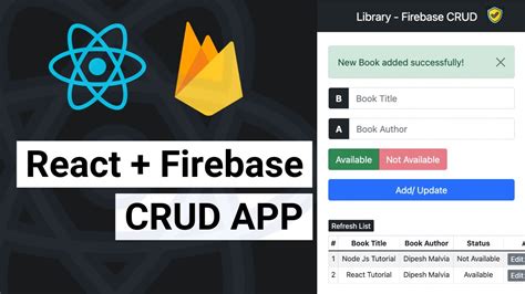 Complete React Firebase Crud Project Firebase And Firestore With