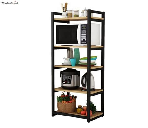 Buy Beige 5 Tier Multilayer Microwave Stand Online In India At Best