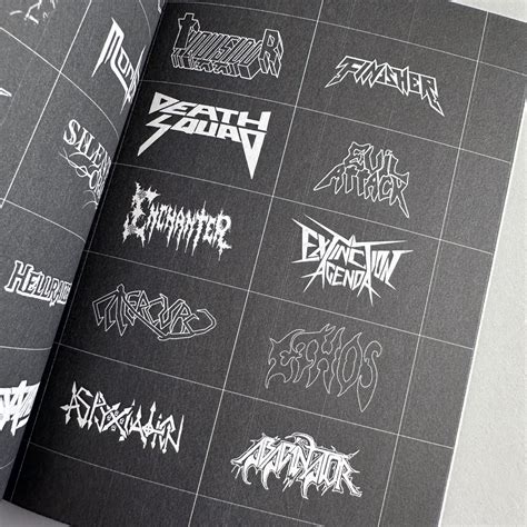 Speed Metal Logos – Draw Down