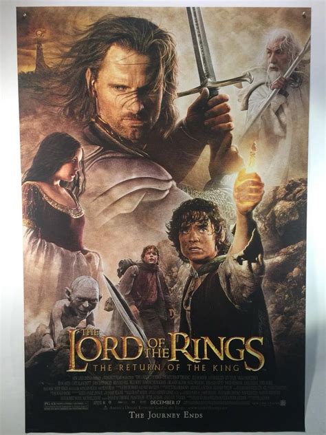 Lord Of The Rings Return Of The King Original Movie Poster 27x40