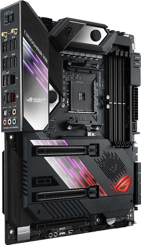 Asus Rog Crosshair Viii Formula Atx Socket Am Amd X X Ddr