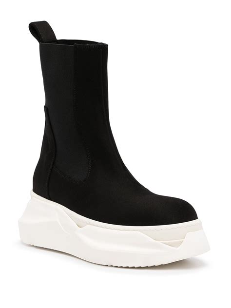 Rick Owens Drkshdw 65mm Abstract Beatle Recycled Nylon Boot In Black Modesens