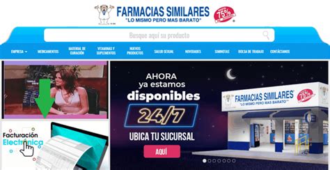 Farmacias Similares Facturar Ticket En Linea Paso A Paso