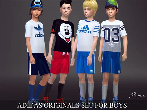 The Sims Resource Adidas Originals Set For Boys Get Together Needed