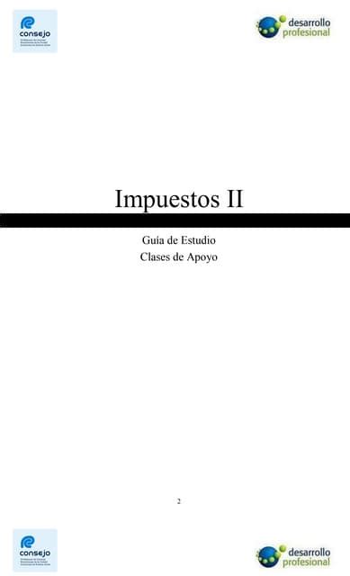 Guia Impuestos Ii Pdf