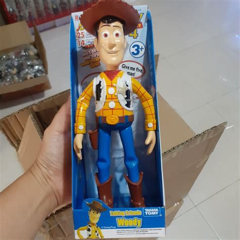 Jual Figure Woody Talking Toy Story Takara Tomy Shopee Indonesia