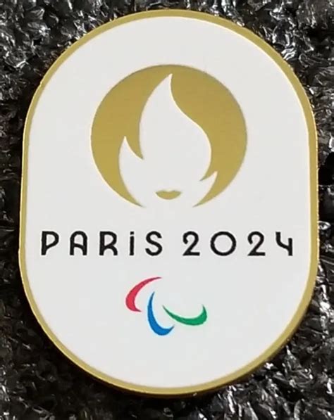 New 2024 Paris Olympic Paralympic Noc Pin Back 3200 Picclick Ca