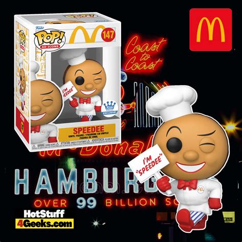 2023 NEW McDonalds Speedee Funko Pop Exclusive