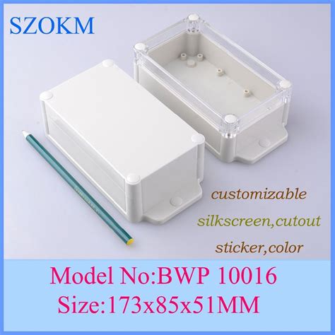 1 Piece Pc Material Abs Enclosure Wall Mounting Box Plastic Project Box