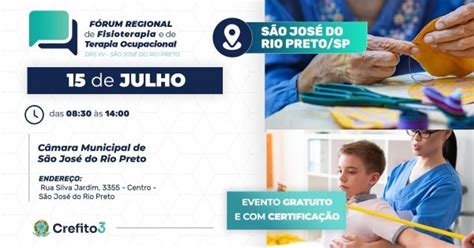 F Rum Regional De Fisioterapia E Terapia Ocupacional Em S O Jos Do Rio