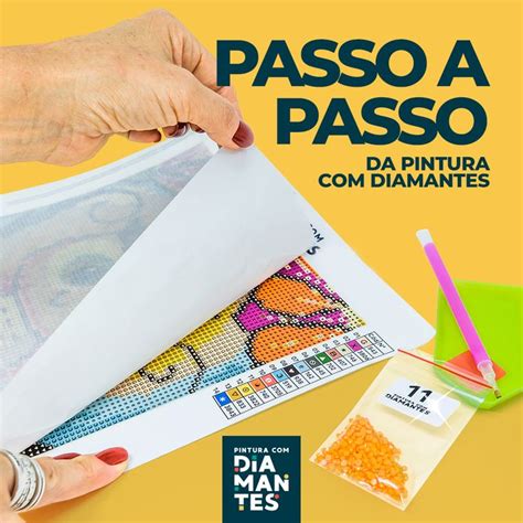 A Pintura Diamantes é um tipo de artesanato que consiste em pintar