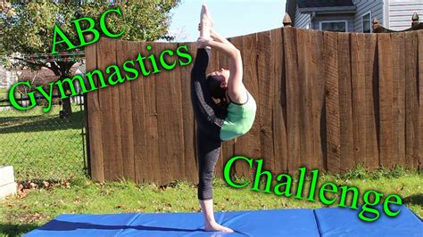 Abc Gymnastics Challenge Youtube