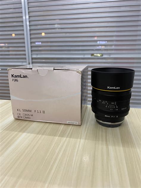 KAMLAN 50MM F1 1 II LENS FOR FUJIFILM X MOUNT 99 99 NEW Photography