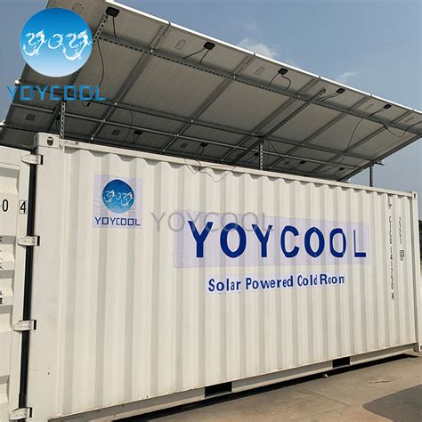 Number One Solar Powered Cold Storage Room For Fish Meat Container