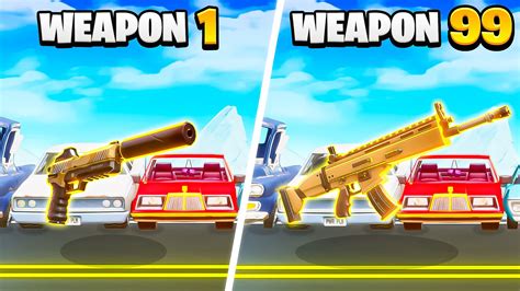 Car Lot Gold Infinite Gun Game By Drink Fortnite