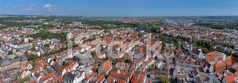 Panorama Of Ulm And Neu-Ulm, Germany Stock Photo | Royalty-Free ...