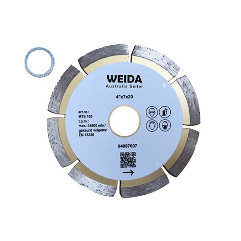 Diamond Cutting Wheel 4 0 105mm Segment Saw Blade Bore 20mm China