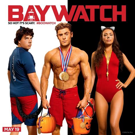 #Baywatch: The Rock & Zac Efron Go Shirtless For New Halloween Movie ...