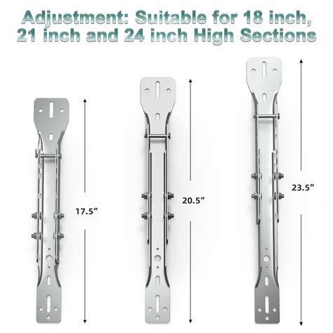 Snapklik.com : ForoGore Garage Door Parts Reinforcement Bracket,Garage