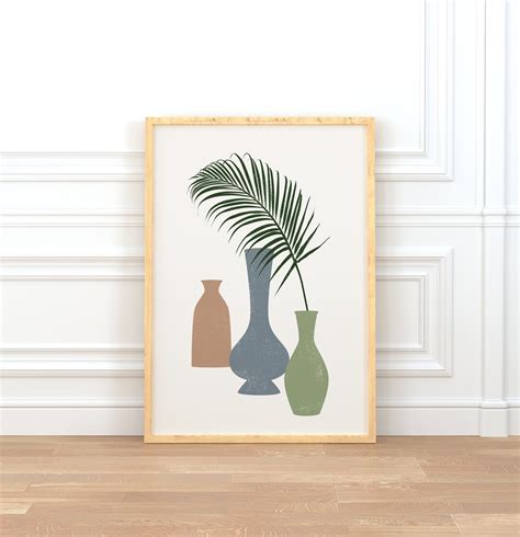 Boho Printable Art Minimalist Plant Art Botanical - Etsy