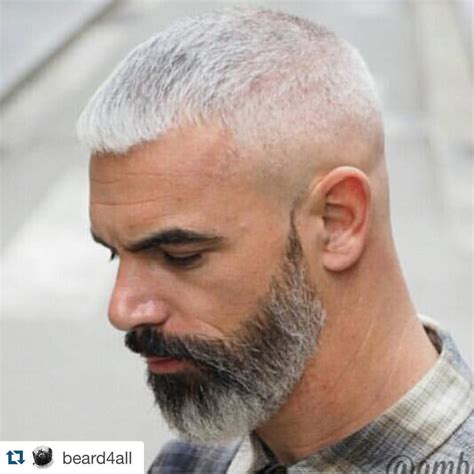 Buzz Cut Grey Hair Men Images And Photos Finder