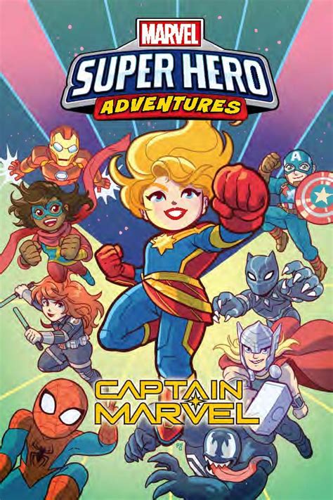 Marvel Super Hero Adventures Captain Marvel Trade Paperback Comic