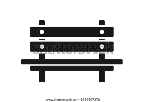 Bench Icon Park Bench Icon Vector Stock Vector Royalty Free 1654407376 Shutterstock