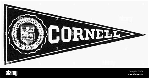 Pennant Cornell Na Pennant From Cornell University Ithaca New York