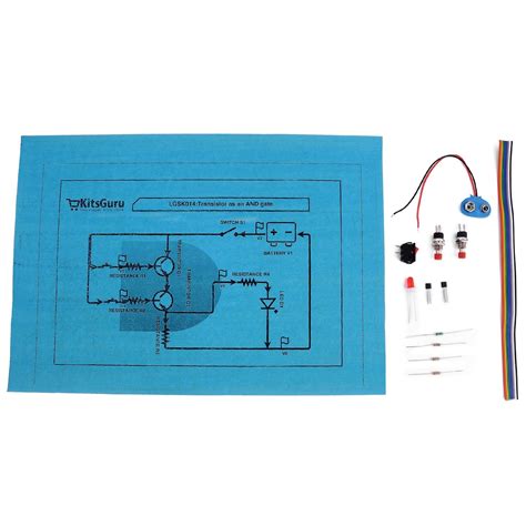 DIY Kit : Transistor as a AND gate | KitsGuru