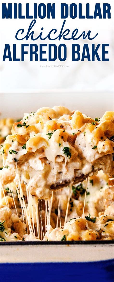 Baked Chicken Alfredo With Homemade Sauce Bakedfoods