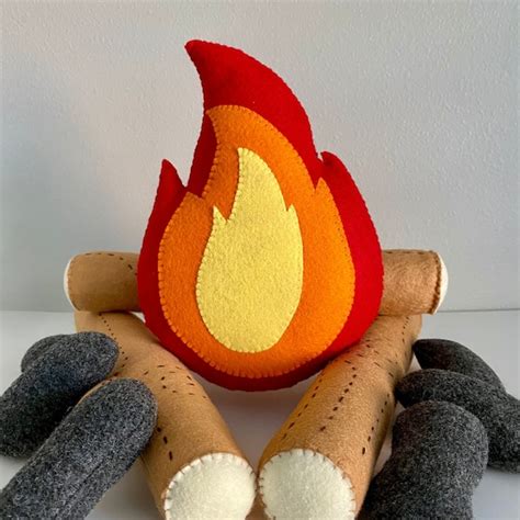 Felt Campfire Etsy