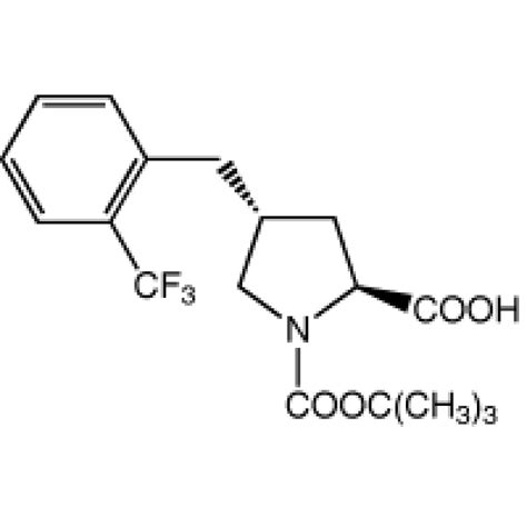 反式 N Boc 4 2 三氟甲基苄基 L 脯氨酸 瑞思试剂