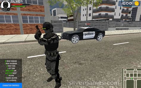 Cop Driver Simulator Play Online On Silvergames 🕹️