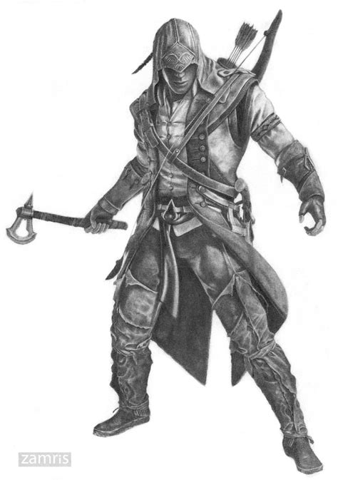 Connor Kenway by xamree on DeviantArt