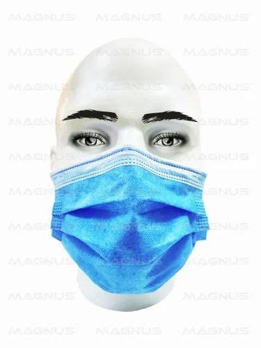 Magnus Disposable 3 Ply Face Mask With Composite Meltblown Fliter Layer