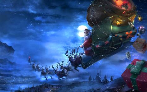 Santa Is Coming Wallpapers Top Free Santa Is Coming Backgrounds Wallpaperaccess